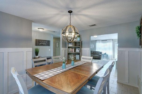 Dining room, Interior, Pendant Lights
