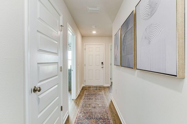 Interior, Recessed Lighting, Wood Texture Flooring