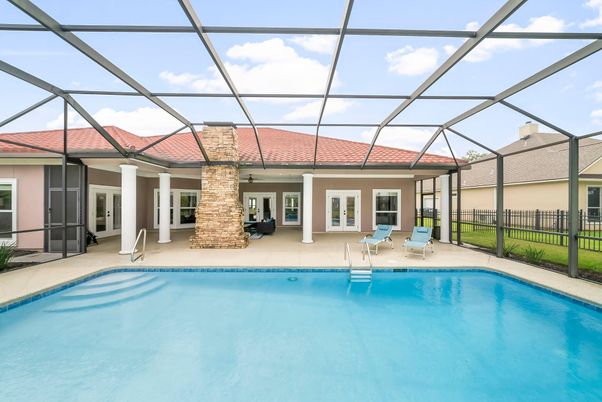 Glass Ceilings, Interior, Pool, Sun Room