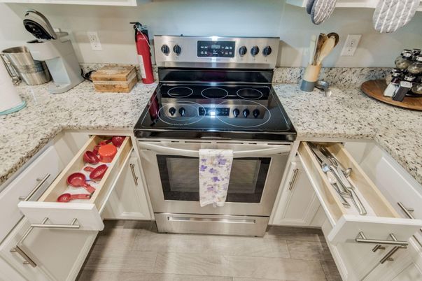 Interior, Kitchen, Stainless Steel Appliances