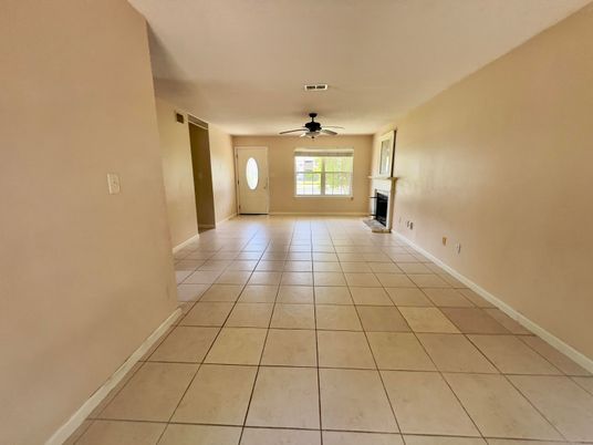 Empty room, Fireplace, Interior