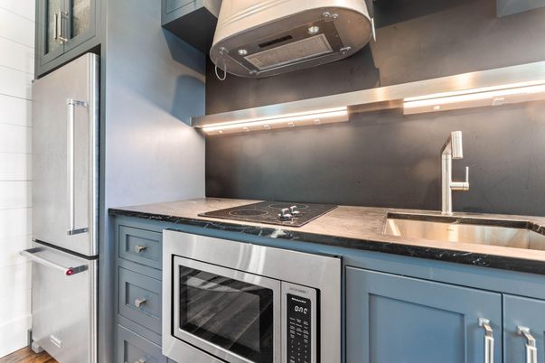 Interior, Kitchen, Stainless Steel Appliances