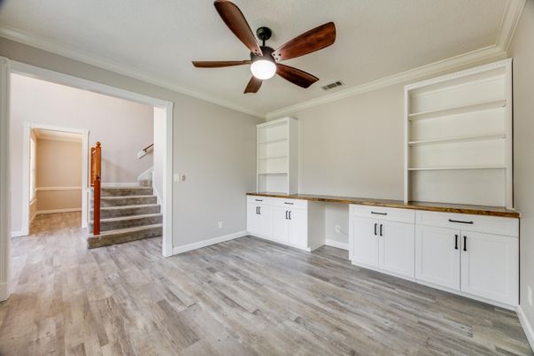 Empty room, Interior, Wood Texture Flooring