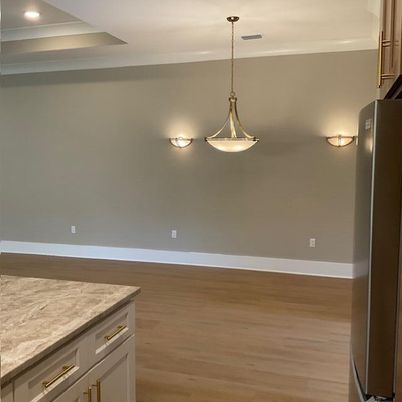 Interior, Pendant Lights, Wood Texture Flooring