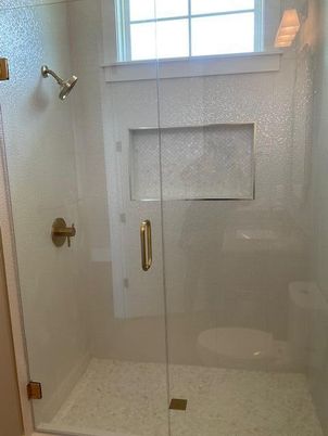 Bathroom, Glass Shower, Interior