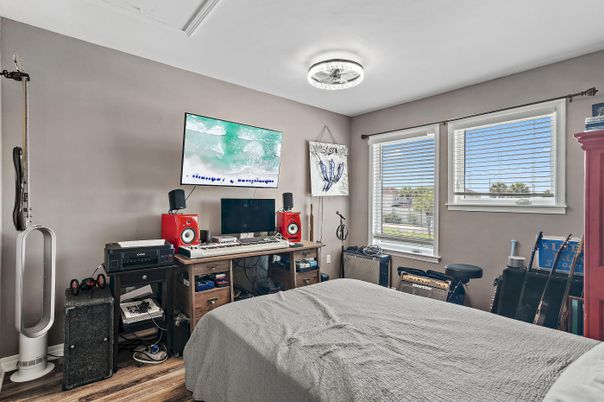 Bedroom, Home Office, Interior, Wood Texture Flooring