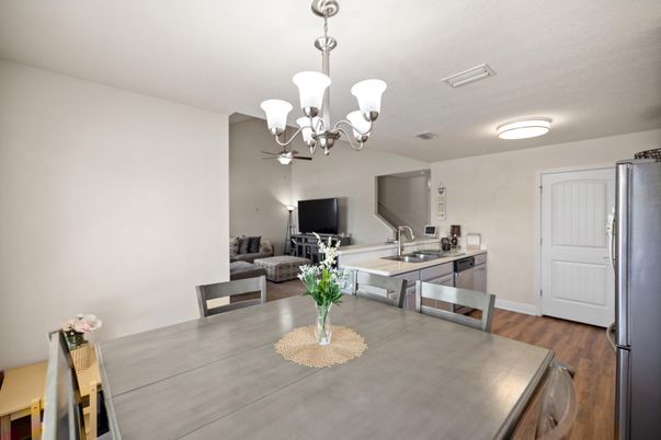 Chandelier, Dining room, Interior, Living room, Wood Texture Flooring