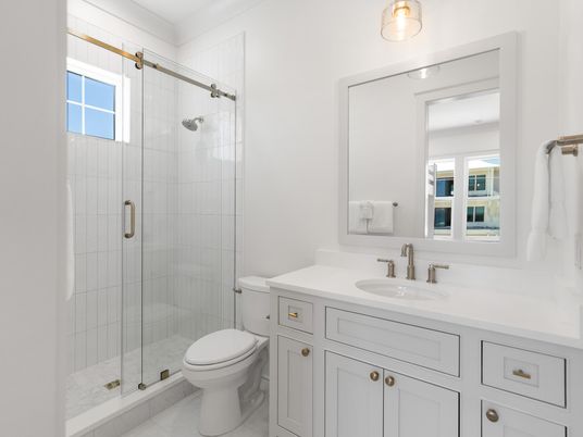 Bathroom, Glass Shower, Interior