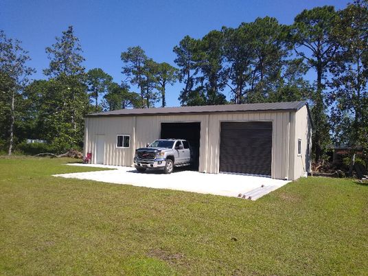 Backyard, Detached Garage, Exterior