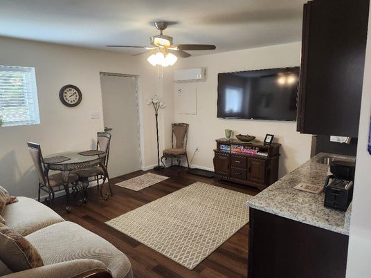 Dining room, Interior, Wood Texture Flooring