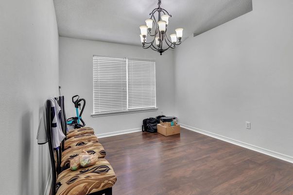Chandelier, Interior, Wood Texture Flooring