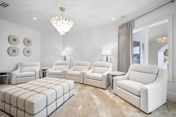 Chandelier, Interior, Recessed Lighting