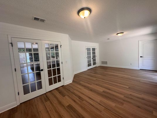 Empty room, Interior, Wood Texture Flooring