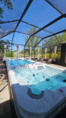 Glass Ceilings, Hot Tub, Interior, Pool, Sun Room