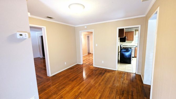 Empty room, Interior, Kitchen, Wood Texture Flooring