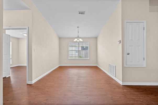 Chandelier, Empty room, Interior, Wood Texture Flooring