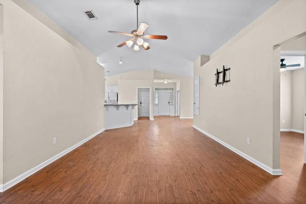 Empty room, Interior, Wood Texture Flooring