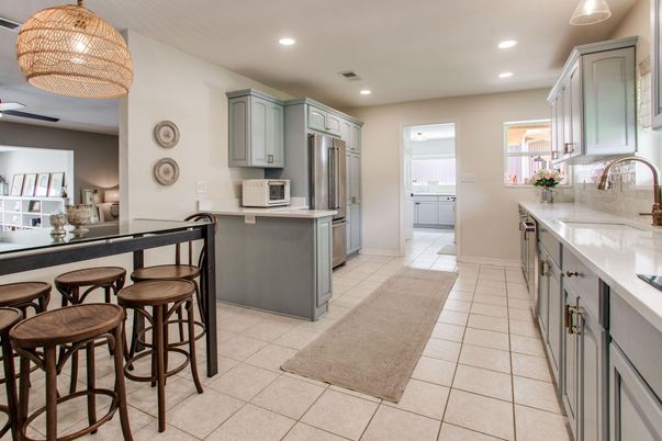 Interior, Kitchen, Recessed Lighting