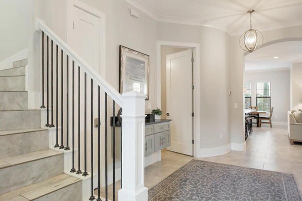 Dining room, Interior, Pendant Lights, Recessed Lighting