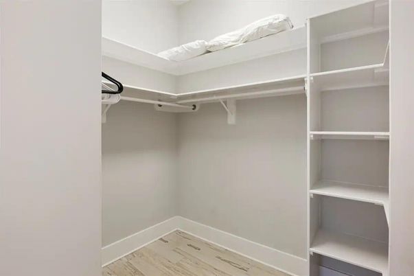 Interior, Walk-in Closets, Wood Texture Flooring