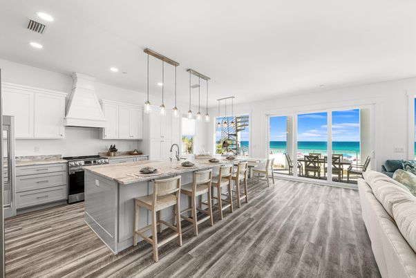 Interior, Kitchen, Pendant Lights, Recessed Lighting, Water