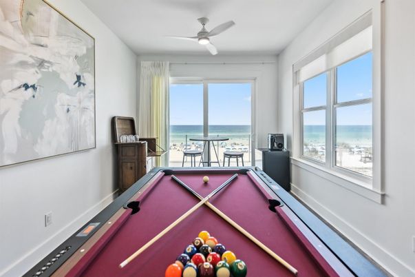 Billiard Table, Game Room, Interior, Water