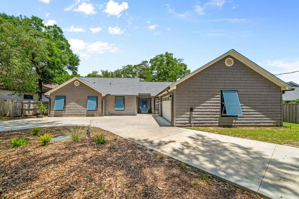 Attached, Backyard, Exterior, Facade, Ranch
