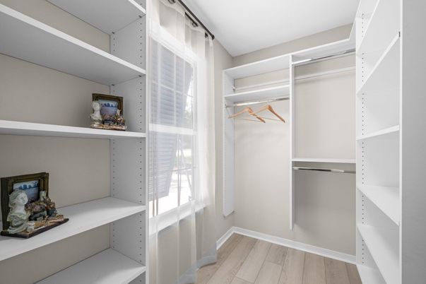 Interior, Walk-in Closets, Wood Texture Flooring