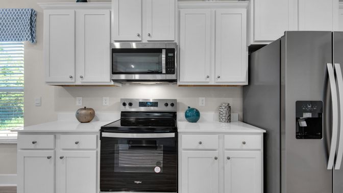 Interior, Kitchen, Stainless Steel Appliances