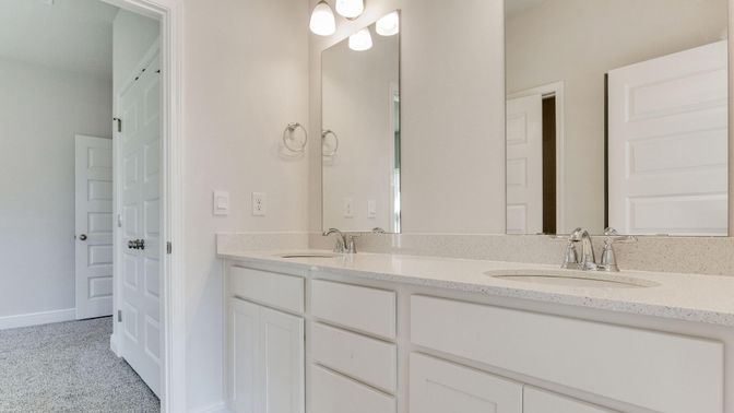 Bathroom, Dual Sink Vanities, Interior