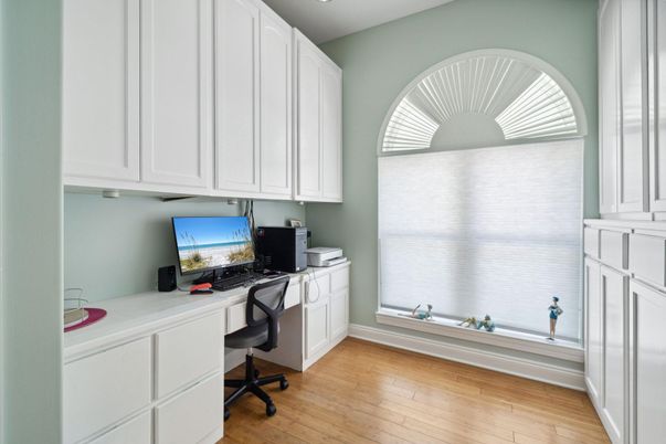 Home Office, Interior, Wood Texture Flooring