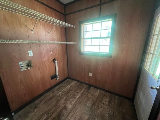 Empty room, Interior, Wood Texture Flooring, Wooden Walls