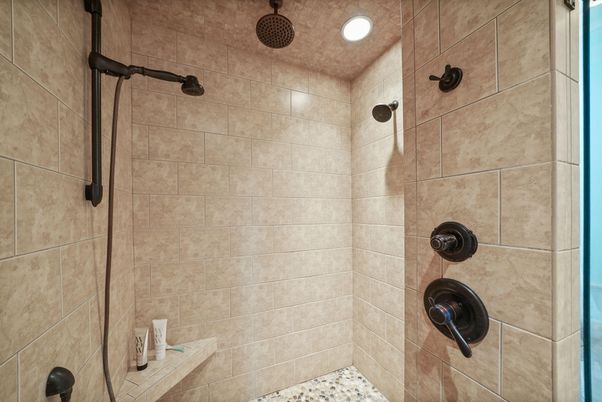 Bathroom, Interior, Recessed Lighting