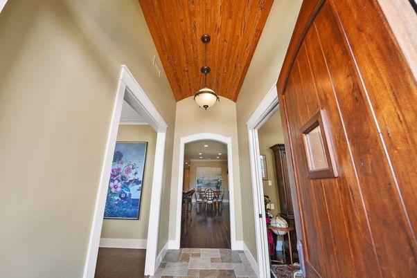 Interior, Pendant Lights, Recessed Lighting, Wooden Ceilings