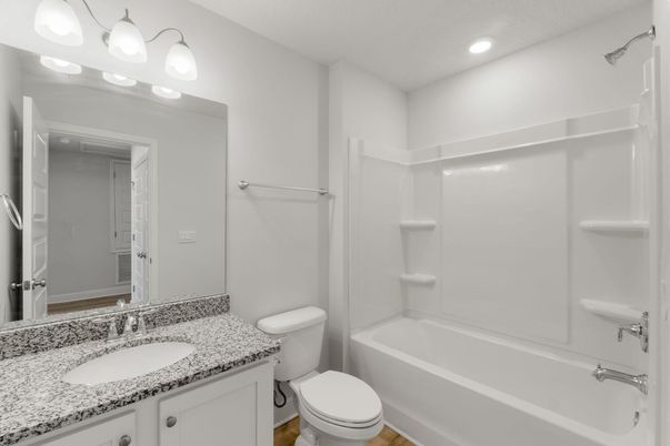 Bathroom, Interior, Recessed Lighting