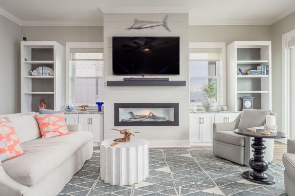 Fireplace, Interior, Living room