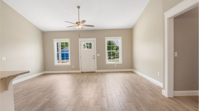 Empty room, Interior, Wood Texture Flooring