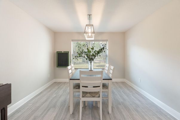 Dining room, Interior, Wood Texture Flooring