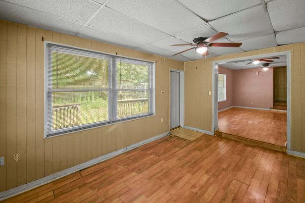 Empty room, Interior, Wood Texture Flooring