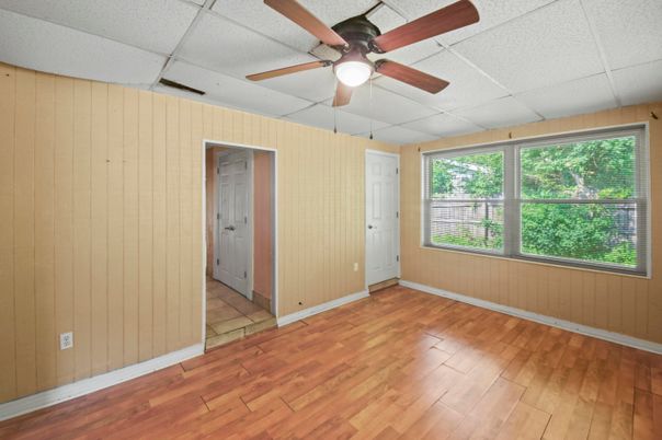 Empty room, Interior, Wood Texture Flooring