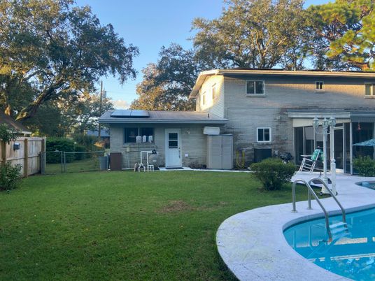 Backyard, Exterior, Pool, Solar Panels
