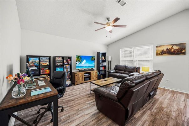 Home Office, Interior, Living room, Wood Texture Flooring
