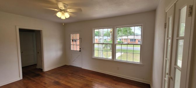 Empty room, Interior, Wood Texture Flooring