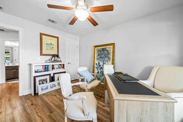 Home Office, Interior, Wood Texture Flooring