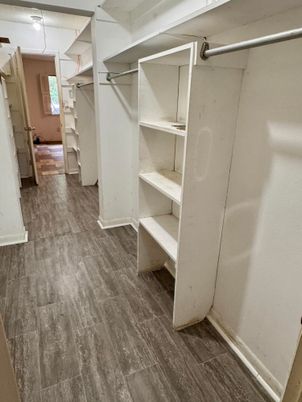 Interior, Walk-in Closets, Wood Texture Flooring