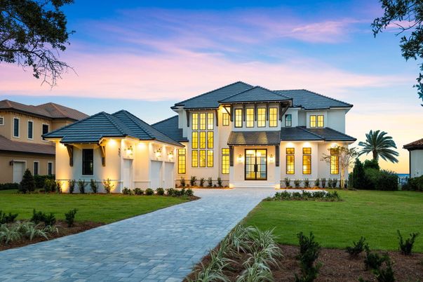 Backyard, Exterior, Facade, French Provincial