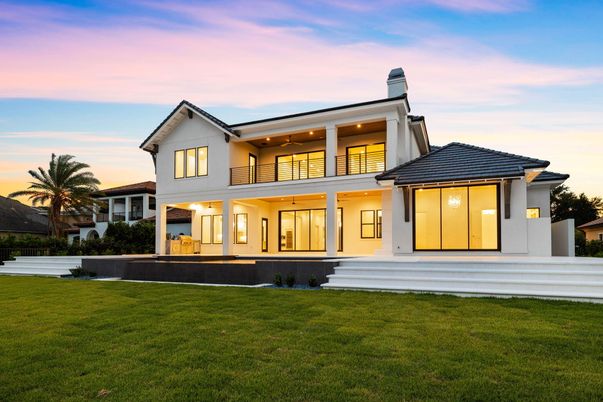 Backyard, Exterior, Facade, Farmhouse