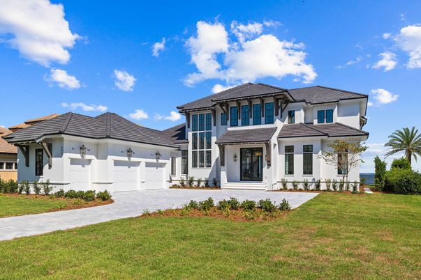 Attached, Backyard, Exterior, Facade, Mediterranean