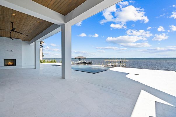 Exterior, Fireplace, Pool, Water