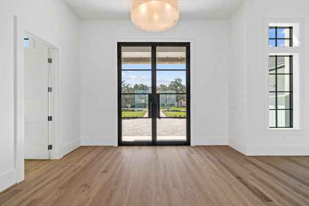 Empty room, Interior, Wood Texture Flooring